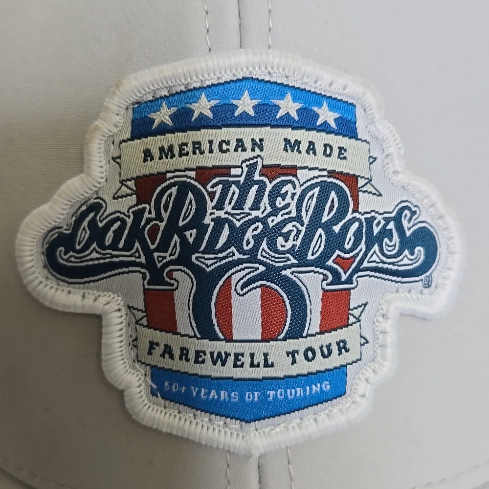 The Oak Ridge Boys Farewell Tour Hat Ballcap, Richards & Southern, Light‎ Grey